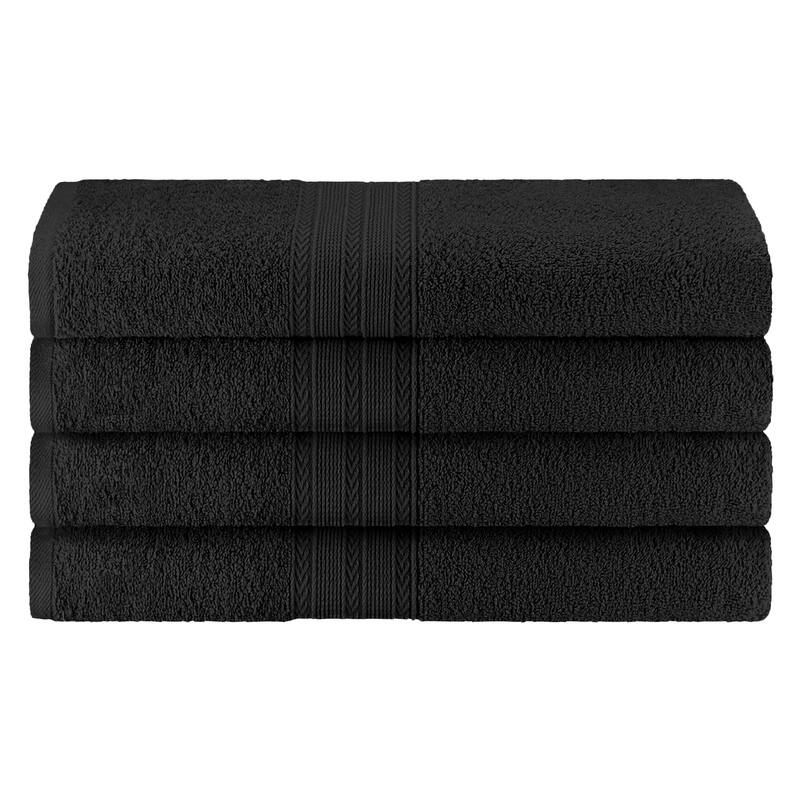 Eco-Friendly Sustainable Cotton Bath Towel by Superior (Set of 4)