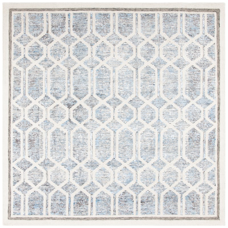 SAFAVIEH, Handmade Artistry Poulia Geometric Wool Rug