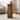Small Tambour Dining Table with Three-Layer Storage Shelf, 36" Tall Round Bar Table - N/A