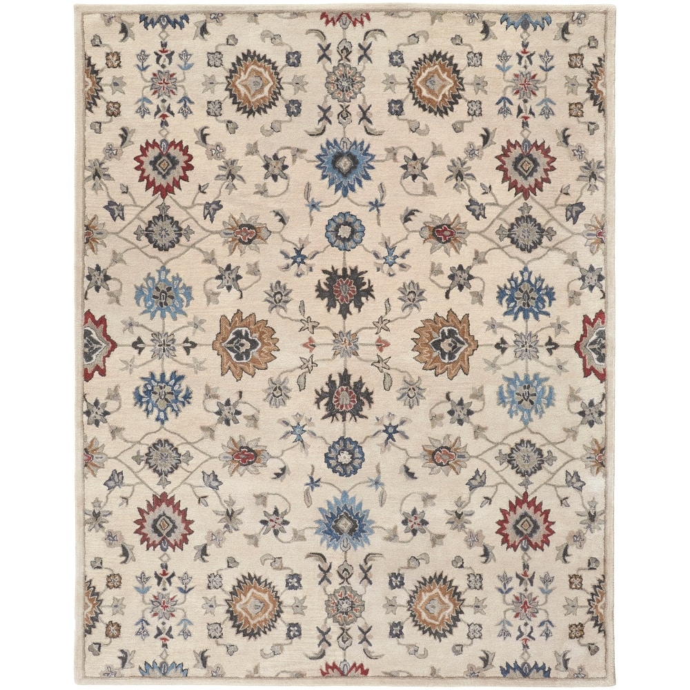 Grand Bazaar Mattias Hand Tufted Floral & Botanical Transitional Area Rug