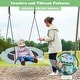 preview thumbnail 101 of 114, Goplus 40" Flying Saucer Tree Swing Indoor Outdoor Play Set Kids - See Details