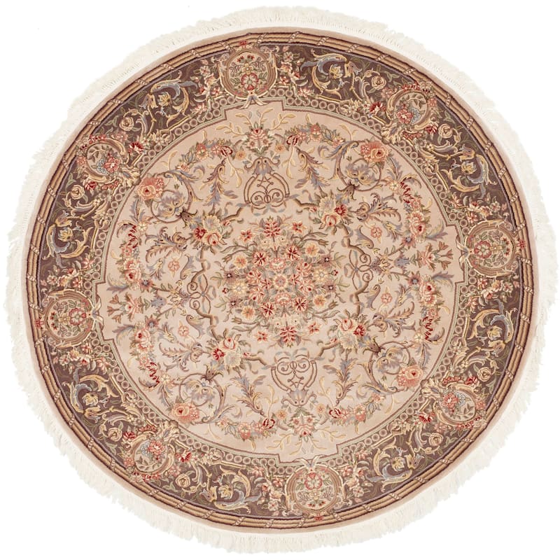 SAFAVIEH Couture Hand-knotted Royal Kerman Tiberia Traditional Oriental Wool