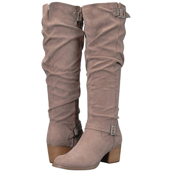 madden girl knee high boots