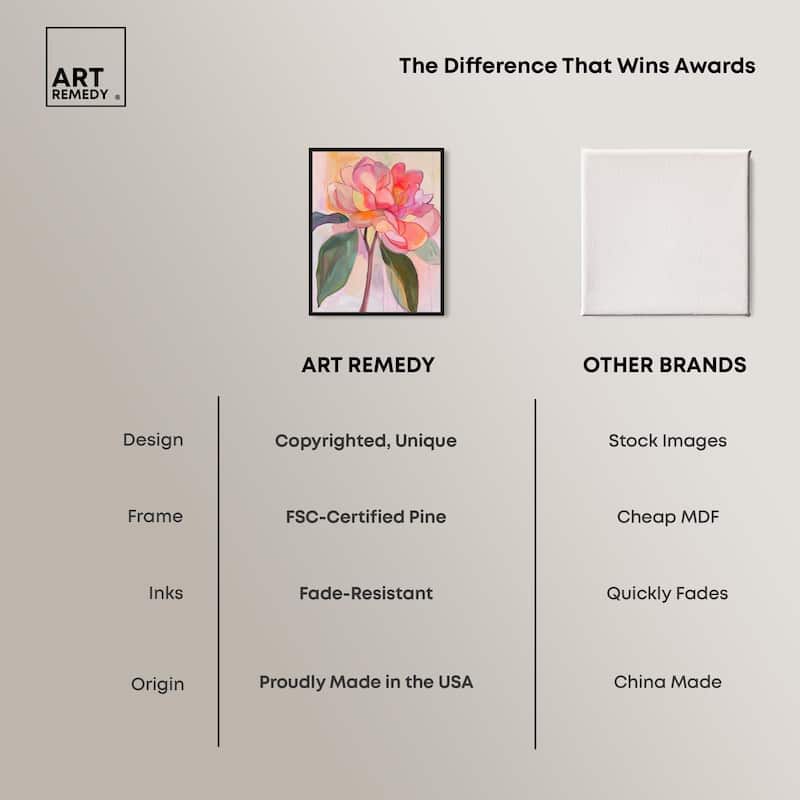 Softly Unfurling I Canvas by Art Remedy
