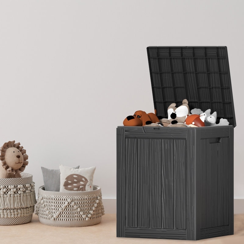 Outdoor Patio Storage Resin Lockable Deck Box - Picture 64 of 100