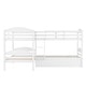 preview thumbnail 35 of 40, Wonderful Design Twin L-Shaped Bunk bed with Trundle