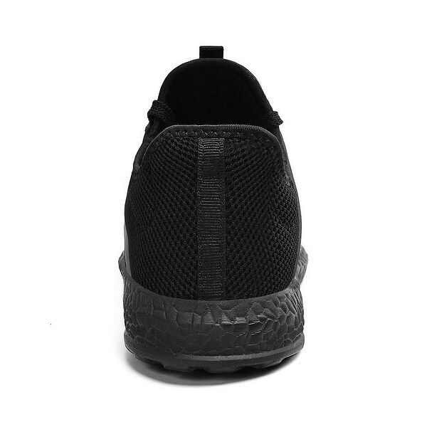 black non slip running shoes