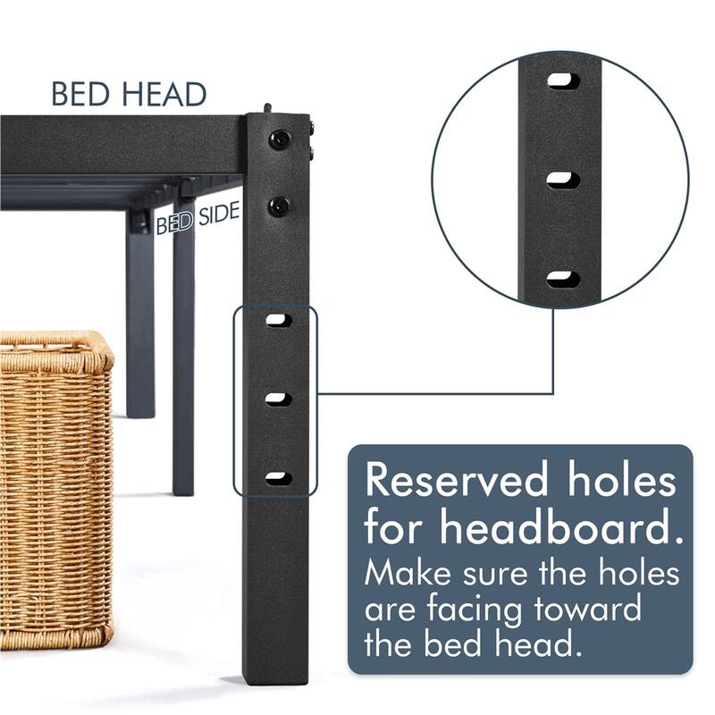 Yaheetech Metal Platform Bed Frame Mattress Foundation