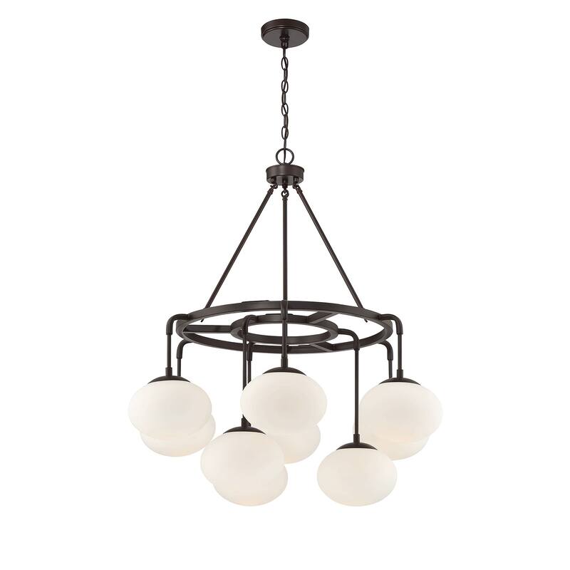 Meridian M10098 9 Light 34" Wide Chandelier