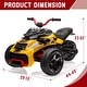preview thumbnail 17 of 30, 12V Kids Ride On ATV,3 Wheeler Motorcycle，Toy Car with Music