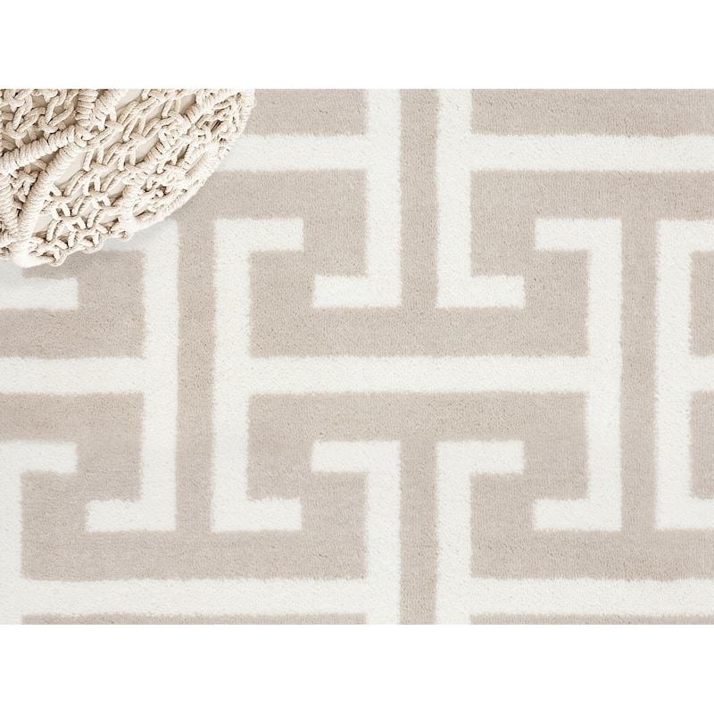 Abani Arto Collection Contemporary 3D Geometric Area Rug