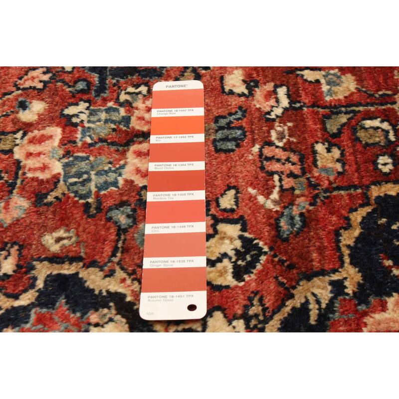 ECARPETGALLERY Hand-knotted Anadol Red Wool Rug - 4'1 x 6'2