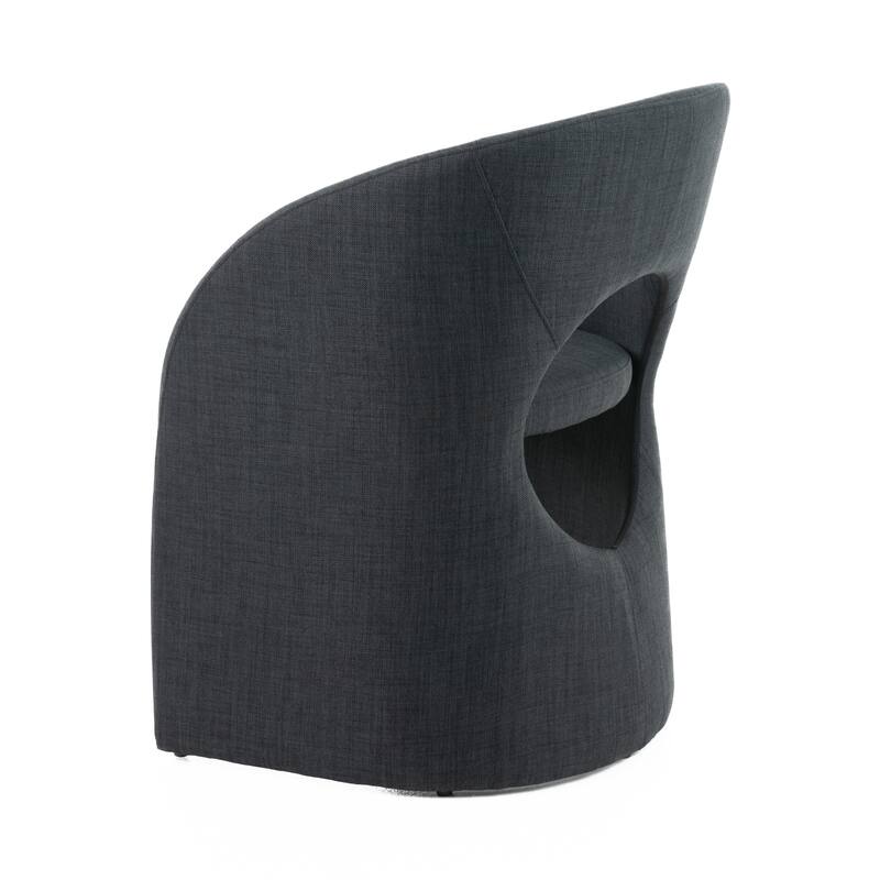 Modrest Brea Modern Charcoal Fabric Dining Chair