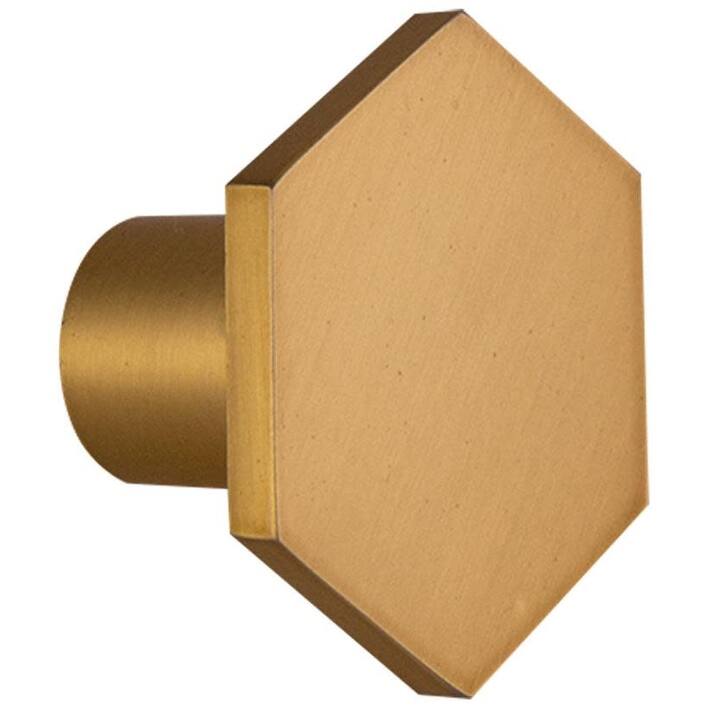 Design House 206599 Hexagon 1-3/16" Geometric Cabinet Knob - Pack of