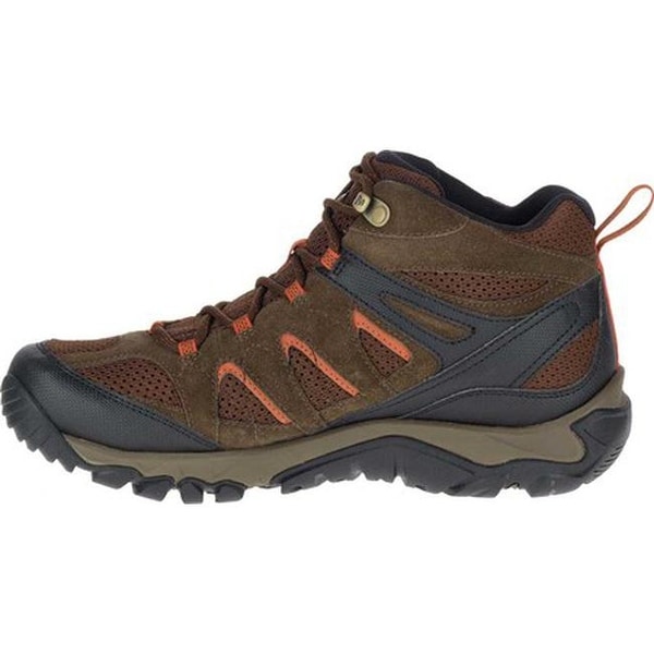 merrell men's outmost vent waterproof hiking shoe