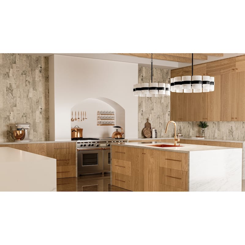 Sweeney 6-Light Matte Black Pendant