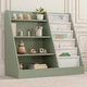 preview thumbnail 25 of 28, Kids Montessori Book Shelf, Shelves for Toys by Comfy Cubs Sage