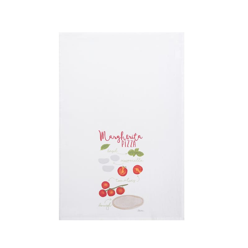 Pizza Caprese & Sangria Towel S/3
