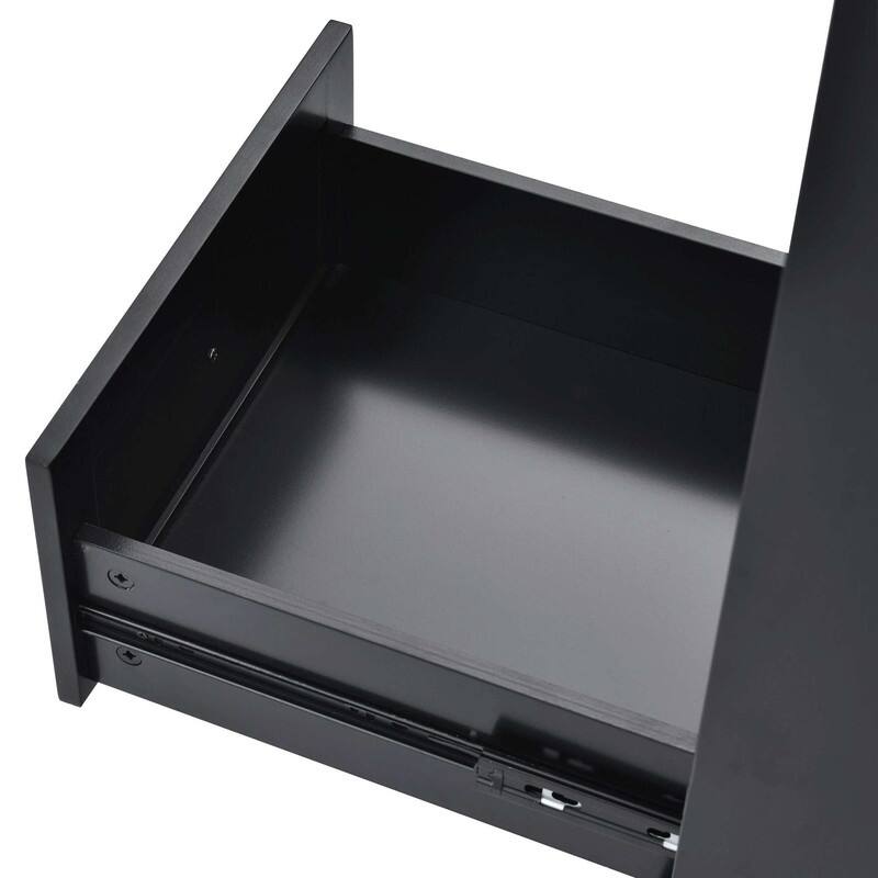 53-Inch Width kitchen Island cart with storage and 5 draws