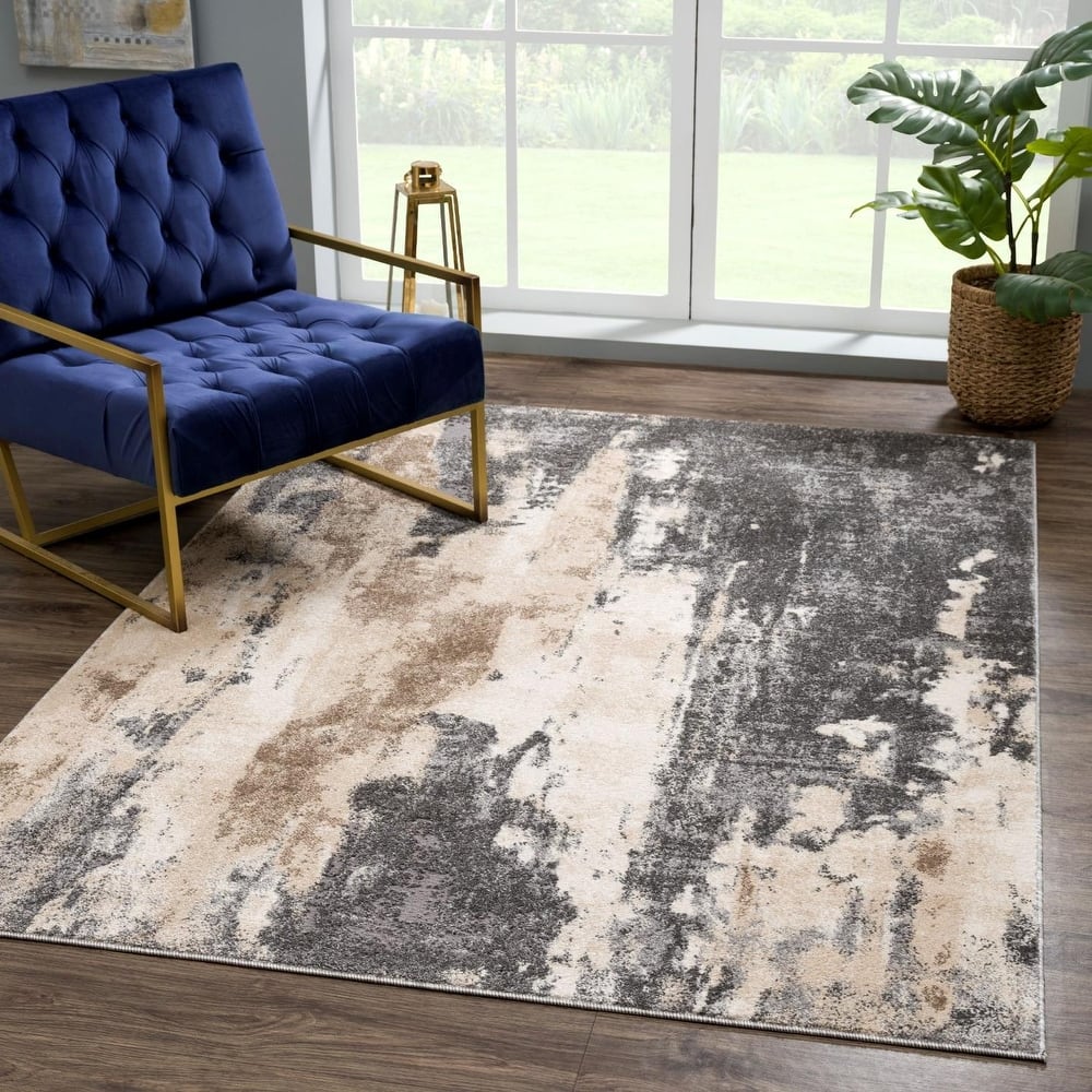 Luxe Weavers Modern Area Rug with Abstract Patterns