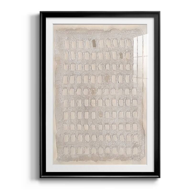 Pearl Punch Card I Premium Framed Print - Ready to Hang - 30.5X42.5 - Black