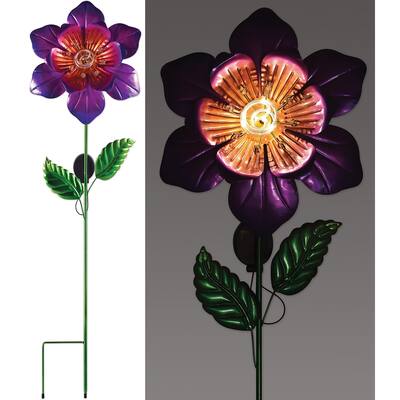 Solar Coil Flower-Purple-44"
