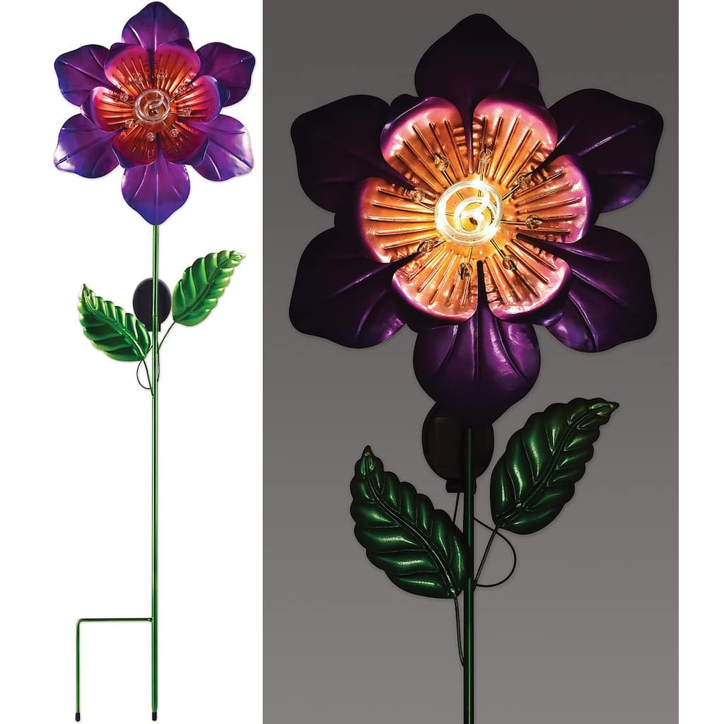 Solar Coil Flower-Purple-44"