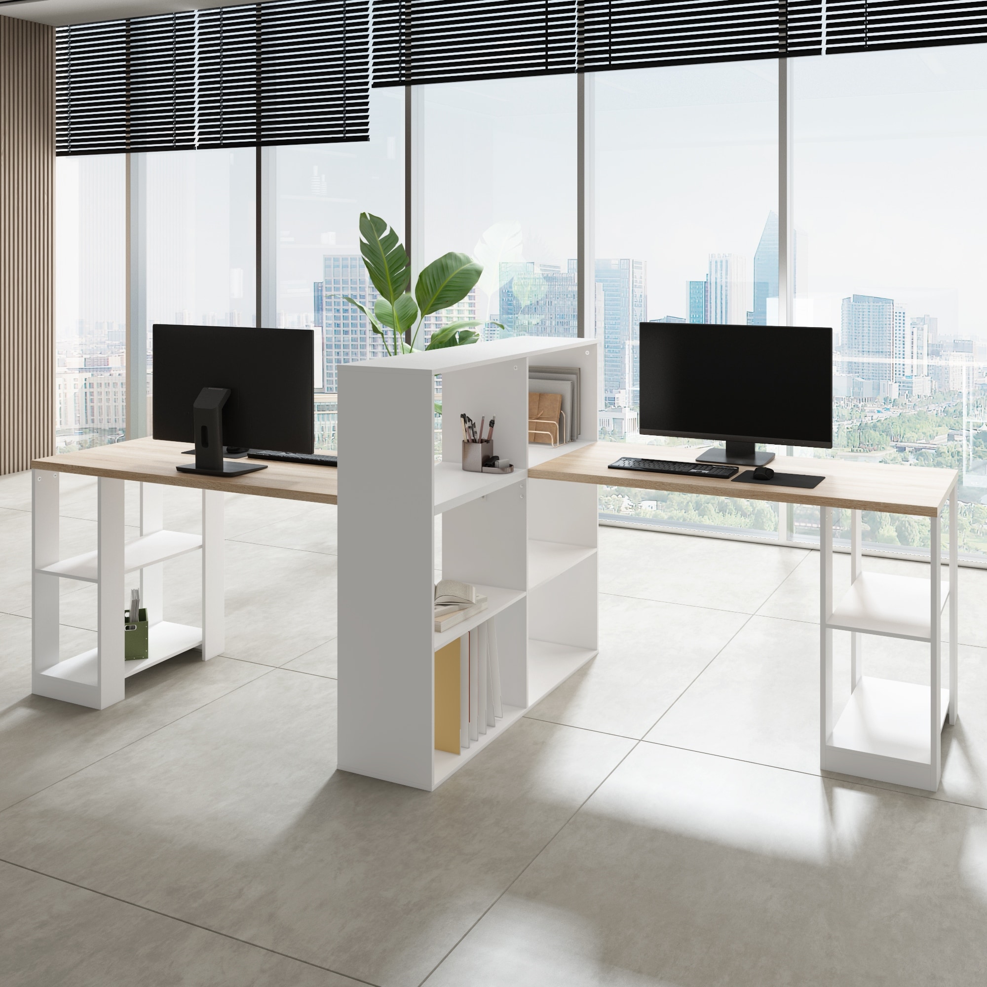 Modular computer sale desk system