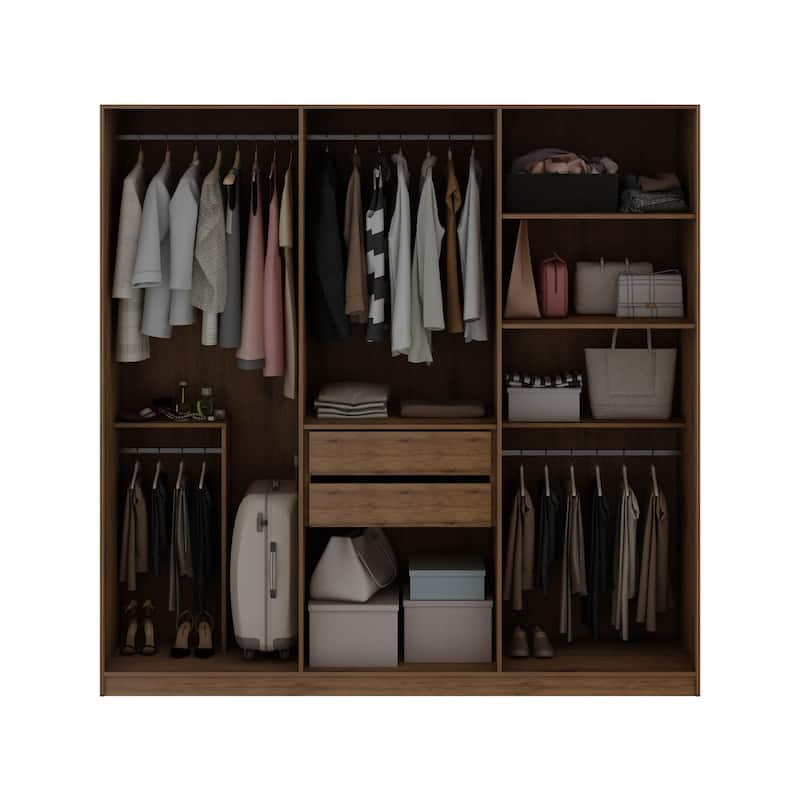Gramercy Modern Freestanding Wardrobe Armoire Closet