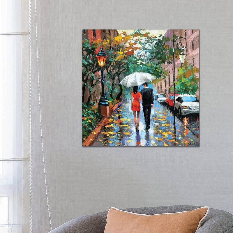 iCanvas "Today Is Rainy" by Dmitry Spiros Canvas Print - 26x26x1.5