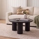 preview thumbnail 11 of 10, SAFAVIEH Home Mork 3-Leg Round Top Coffee Table - 40" W x 40" D x 18" H