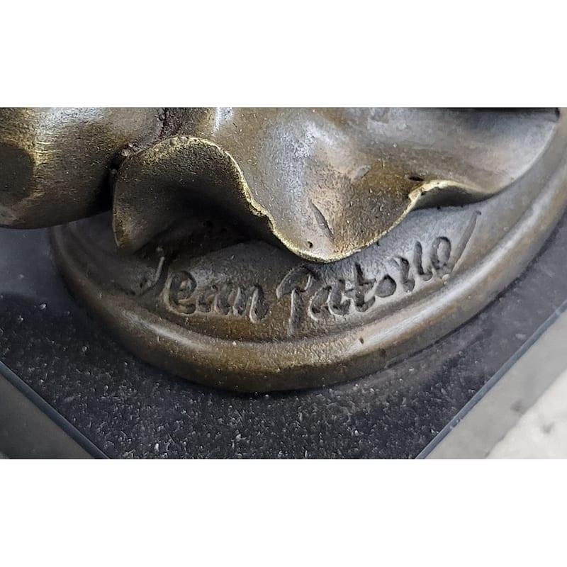 1920S Flapper Girl Dancer Bronze Fashion Model Sculpture Statue Decor By Patoue