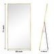 preview thumbnail 39 of 75, Modern Full Length Floor Mirror Freestanding Mirror