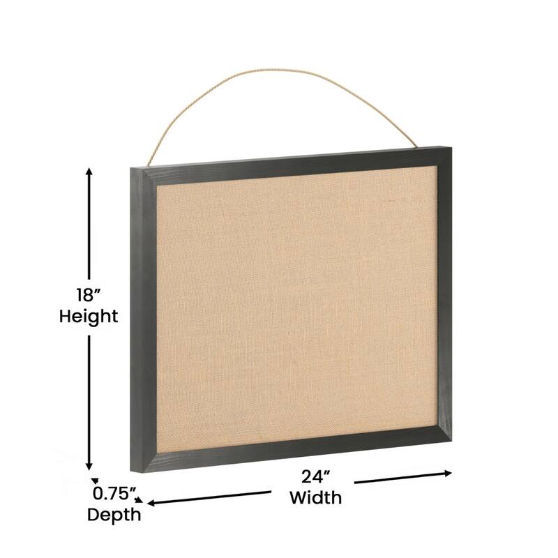Commercial Wall Mount Linen Board with Wooden Push Pins