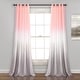 preview thumbnail 7 of 27, Lush Decor Ombre Fiesta Room Darkening Window Curtain Panel Pair