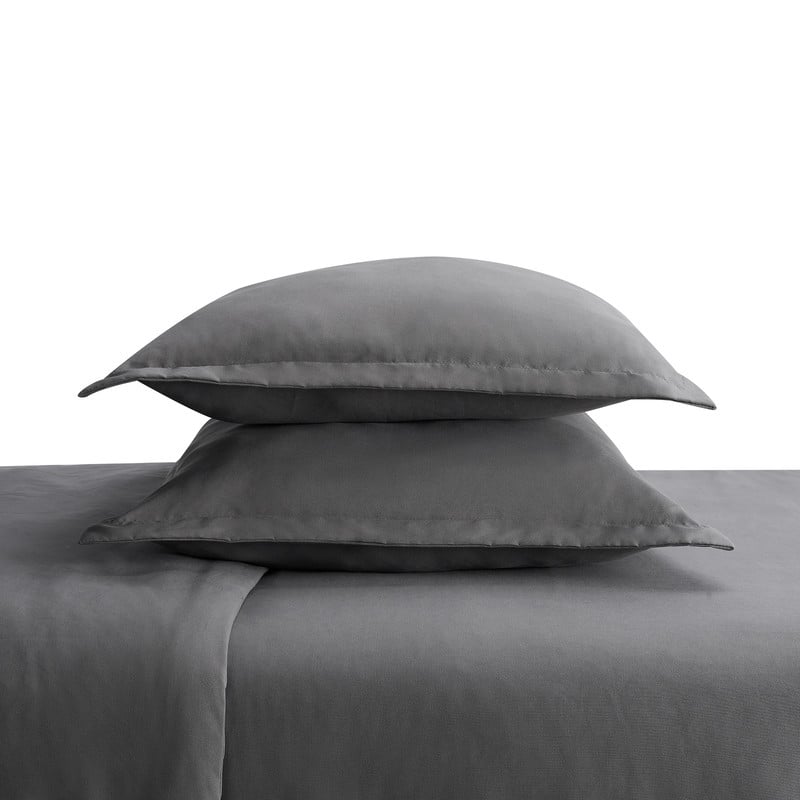 Serta Simply Clean Antimicrobial 3 Piece Duvet Set