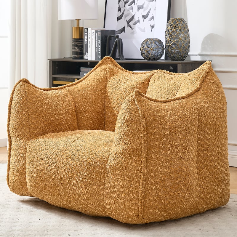 Lazy Bean Bag Chair with Arms for Living Room