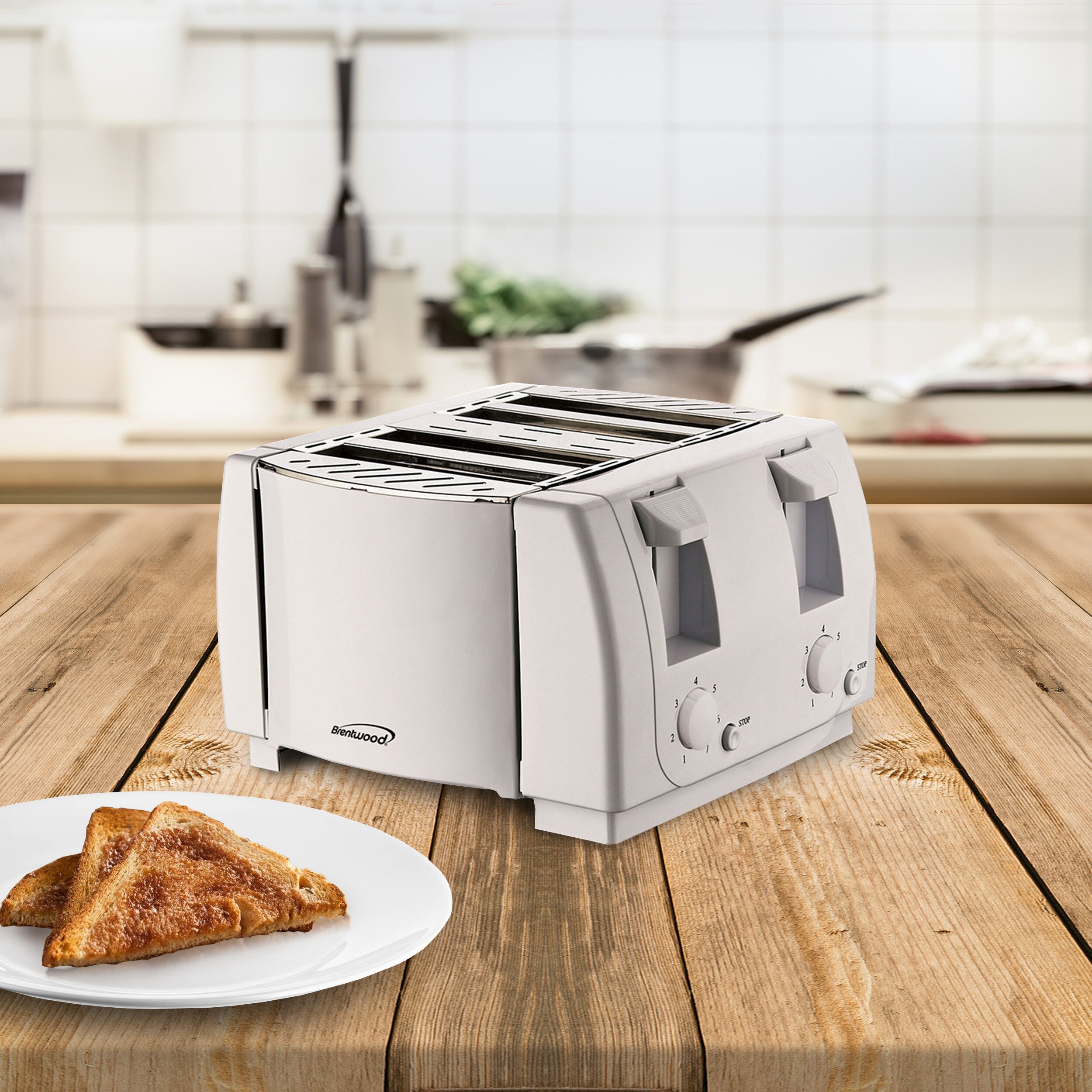 brentwood 4 slice toaster