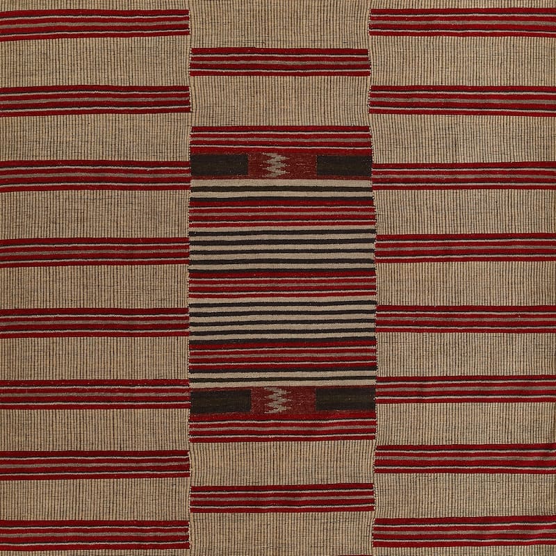 Momeni Adobe Hand Woven Wool and Jute Geometric Area Rug