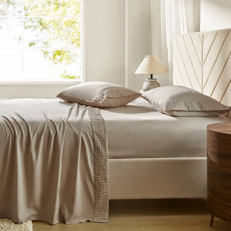 Polyester Bedding Sheets and Pillowcases by HULALA HOME