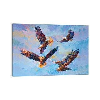 iCanvas "Where Eagles Dare" by Leon Devenice Canvas Print - Bed Bath ...