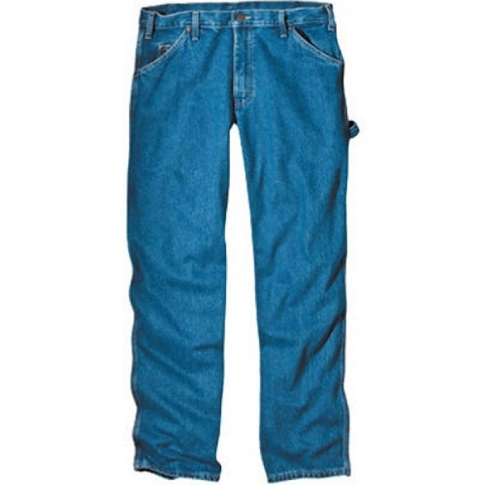heavy duty blue jeans