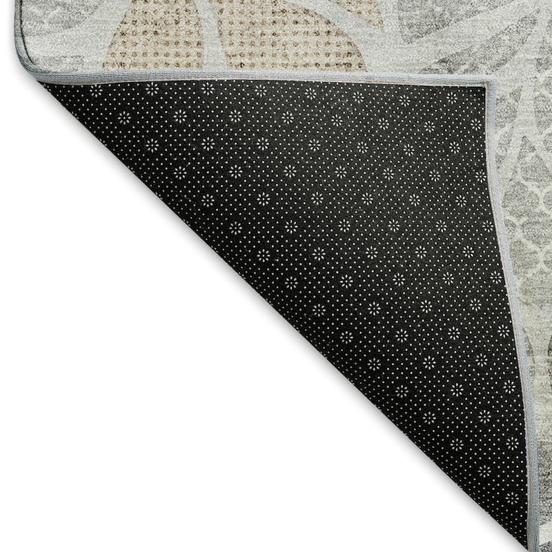 Premium Washable Super Soft Transitional Floral Mayfield Rug