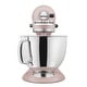 preview thumbnail 2 of 1, KitchenAid Artisan Series 5 Quart Tilt-Back Head Stand Mixer in Matte Dried Rose