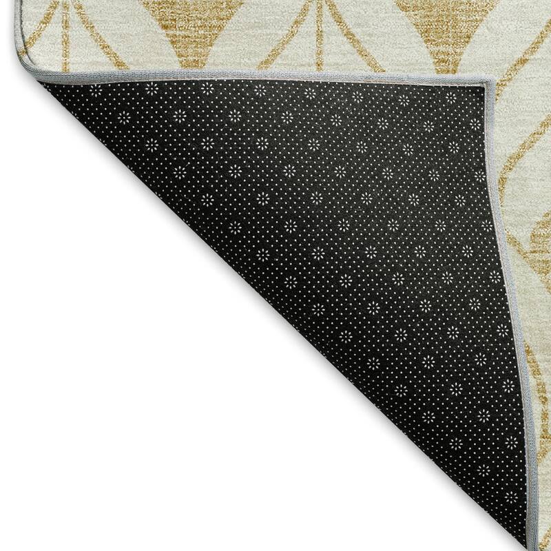 Premium Washable Super Soft Modern Teardrop Mayfield Rug