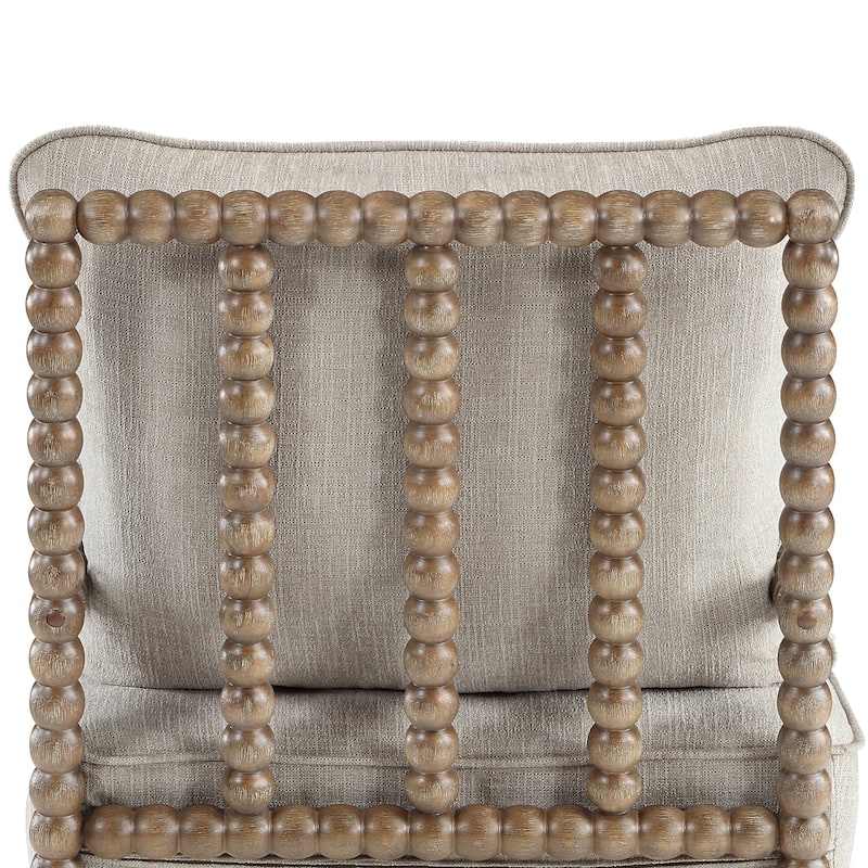 Spindle Chair with Gourd-Shaped Wood Frame