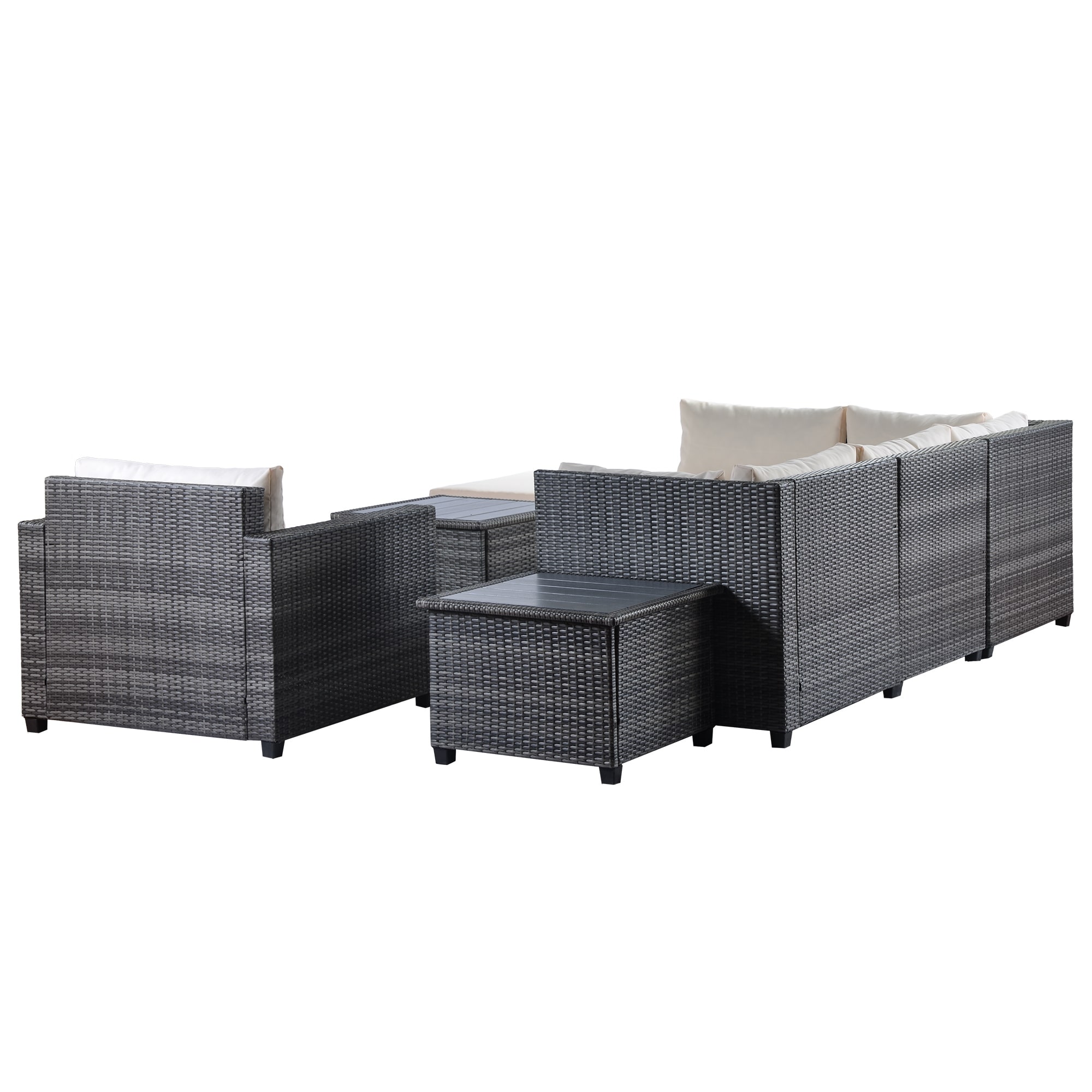 Maze rattan seville sofa set best sale