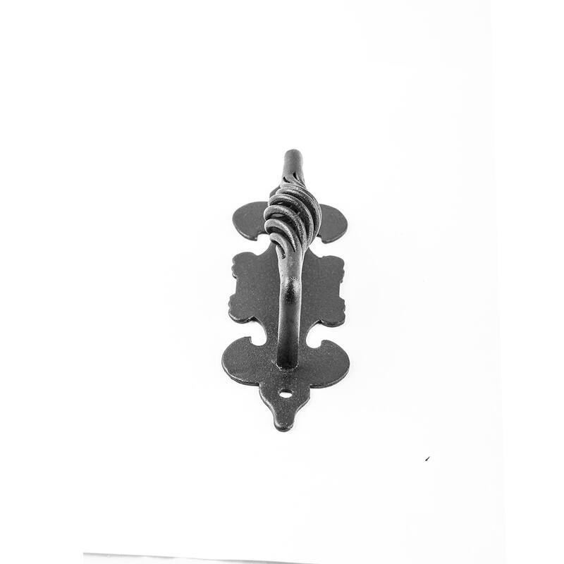 Cabinet Pull Birdcage Black Wrought Iron 6 Pack of 10 Renovators Supply