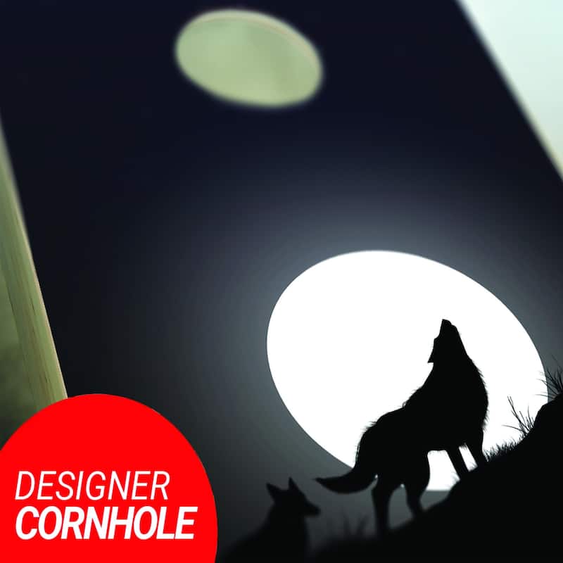 Wolf Outdoor Cornhole Board Game Set - Bed Bath & Beyond - 33184912