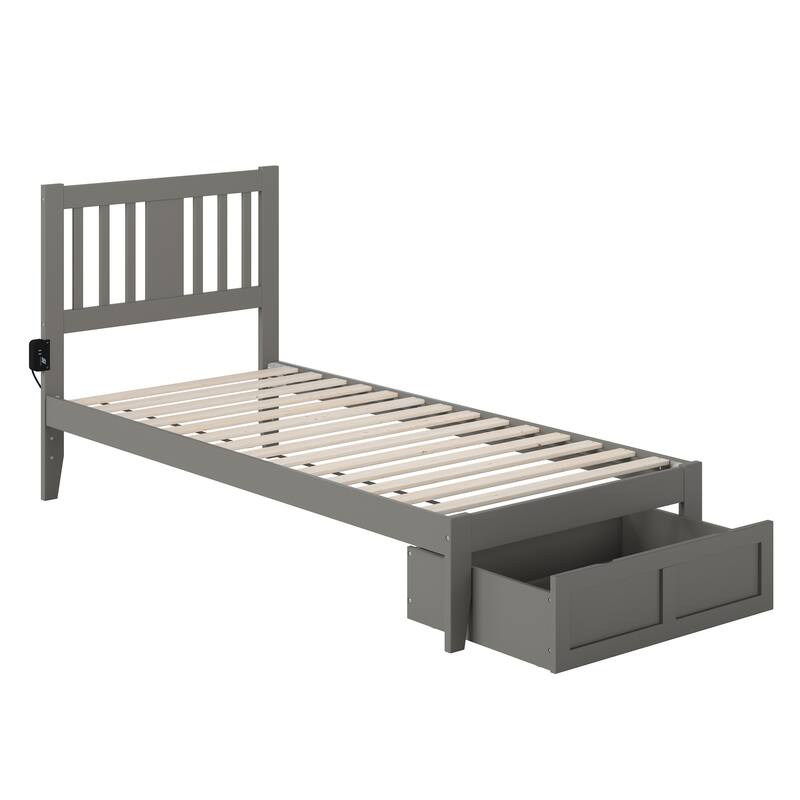 Tahoe Bed with Foot Drawer and USB Turbo Charger